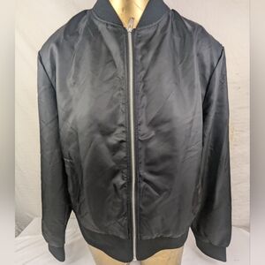 Mo-Ka By Santa Fe NWT Black Front Zip Jacket Size Large